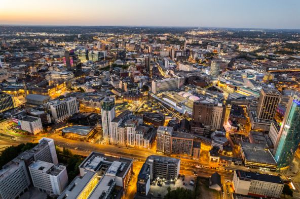 Birmingham city view
