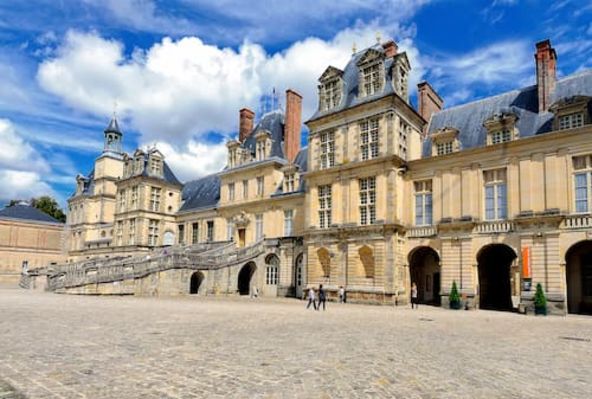 Rendez-vous au Château de Fontainebleau près de Paris