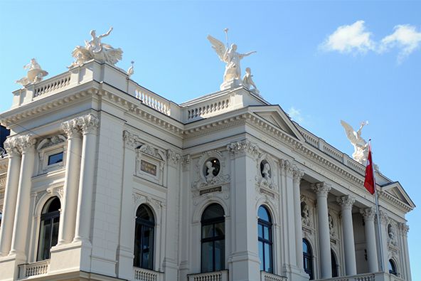 Zurich Opera House façade