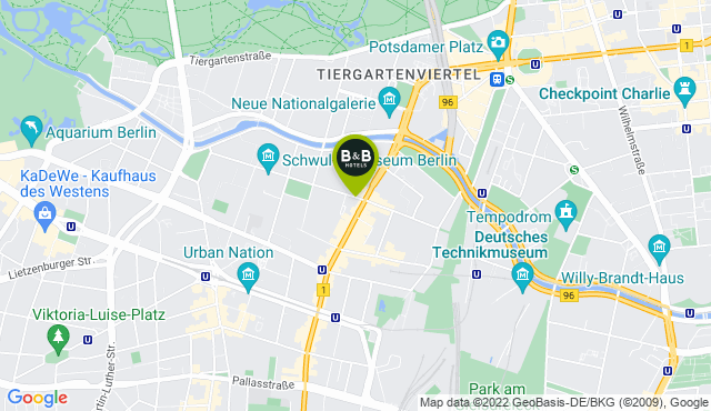B B Hotel Berlin Potsdamer Platz I Affordable Hotel In Berlin