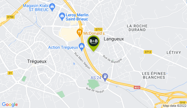 B B Hotel Saint Brieuc 2 Star Hotel Near The City Centre