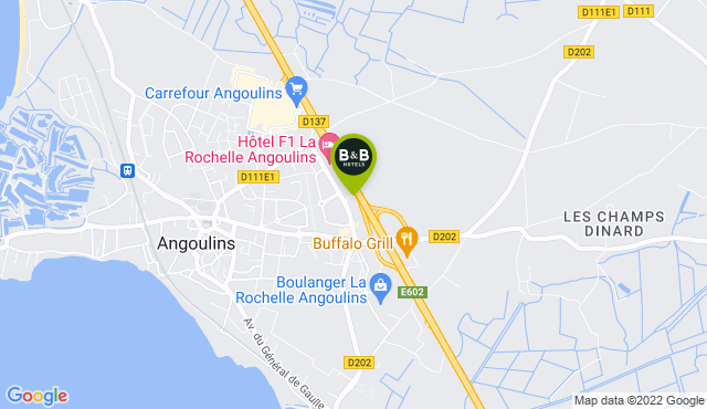 B B Hotel A La Rochelle Angoulins Sur Mer Hotel 2 Etoiles