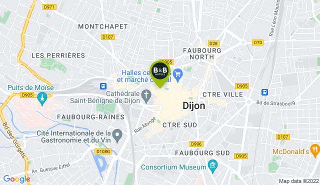B B Hotel A Dijon Centre Proche Gare Dans Le Centre Ville