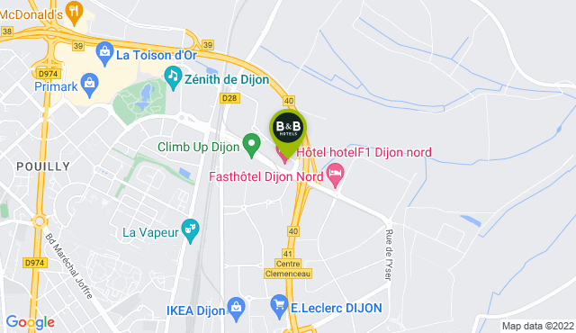 B B Hotel Dijon North 2 Star Hotel Near The Zenith Of Dijon