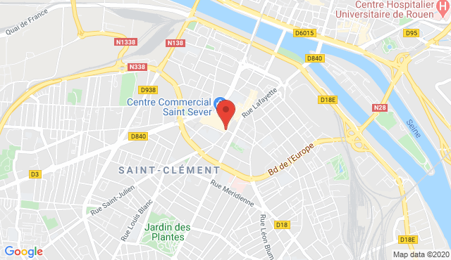 B&B Hôtel à Rouen Centre, au centre ville et près de la gare