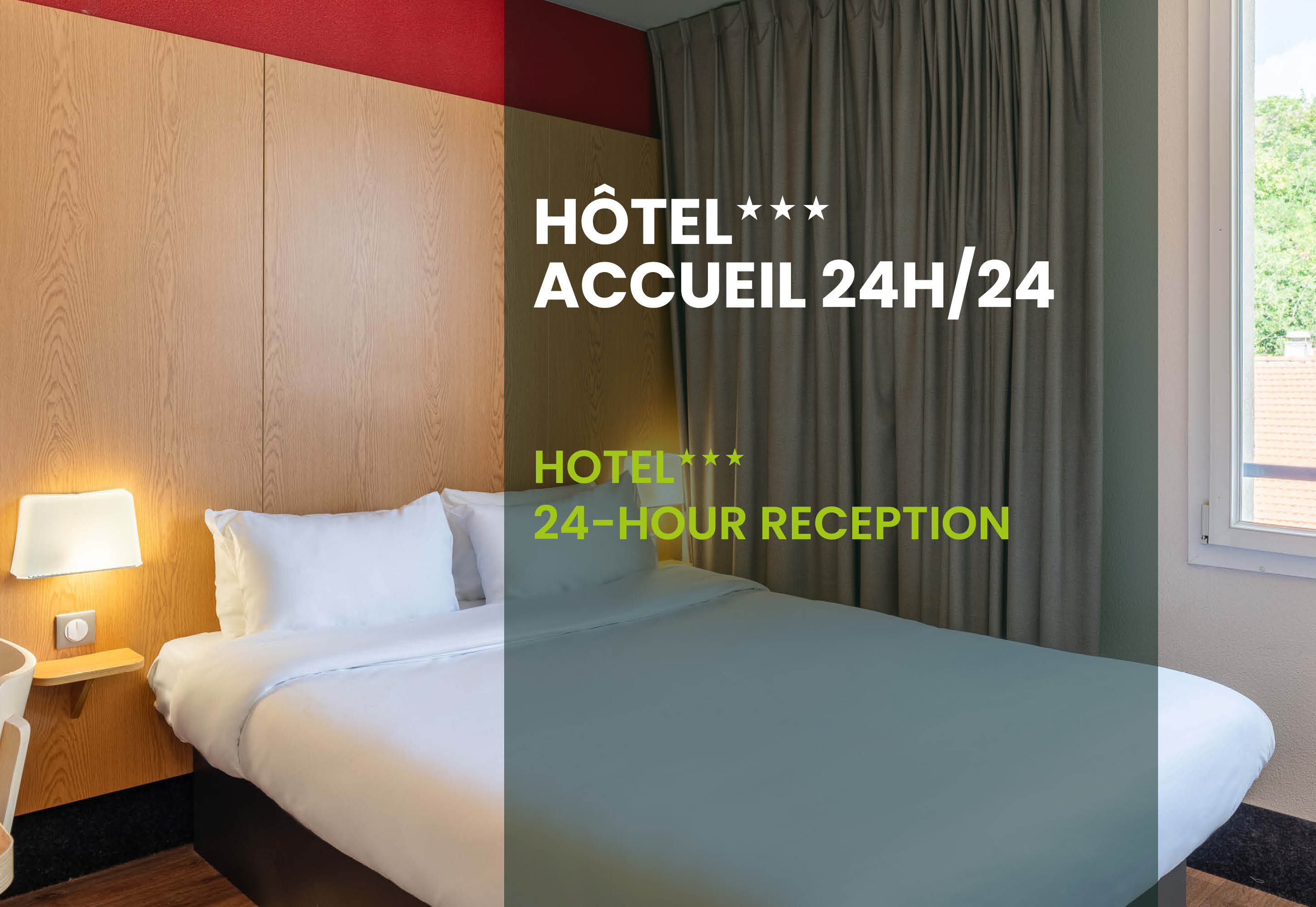 B&B HOTEL Lyon Caluire Cité Internationale 3 étoiles