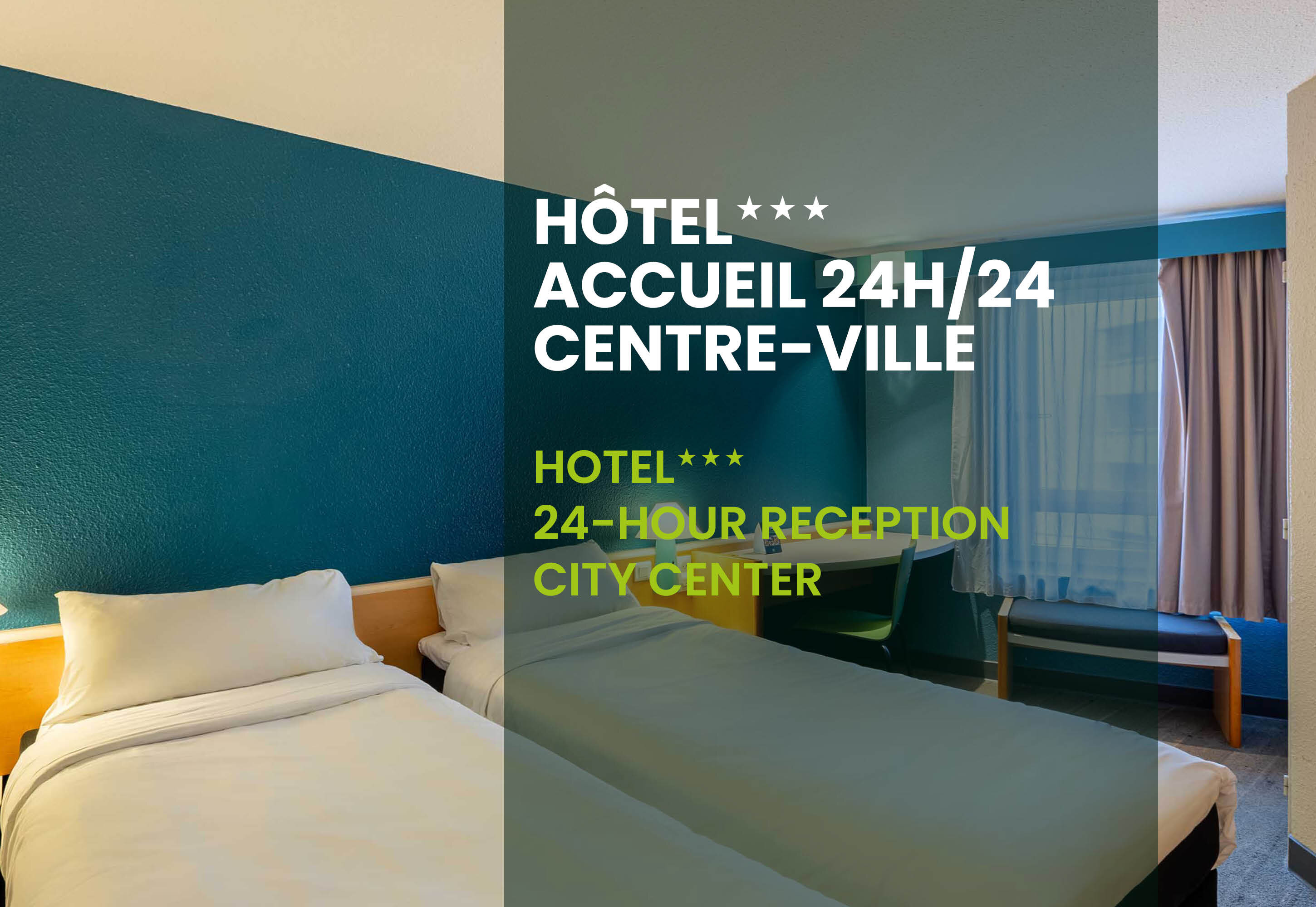 B&B HOTEL Orléans Centre Foch 3 étoiles