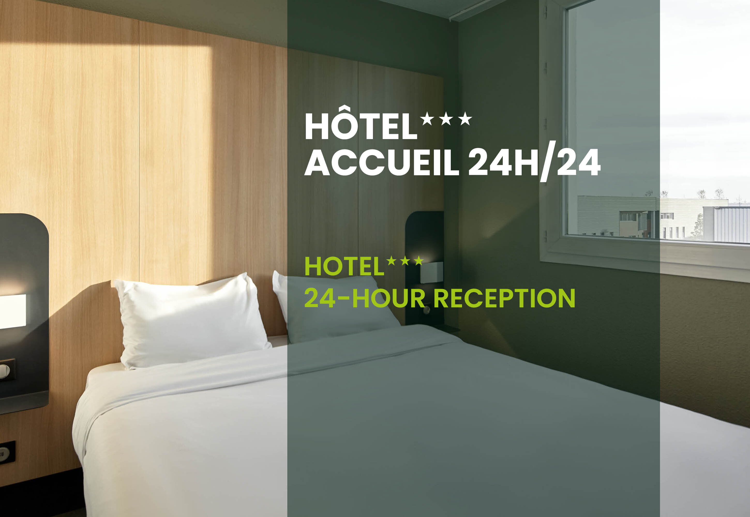 B&B HOTEL Paris Nord Gonesse Parc des Expos 3 étoiles