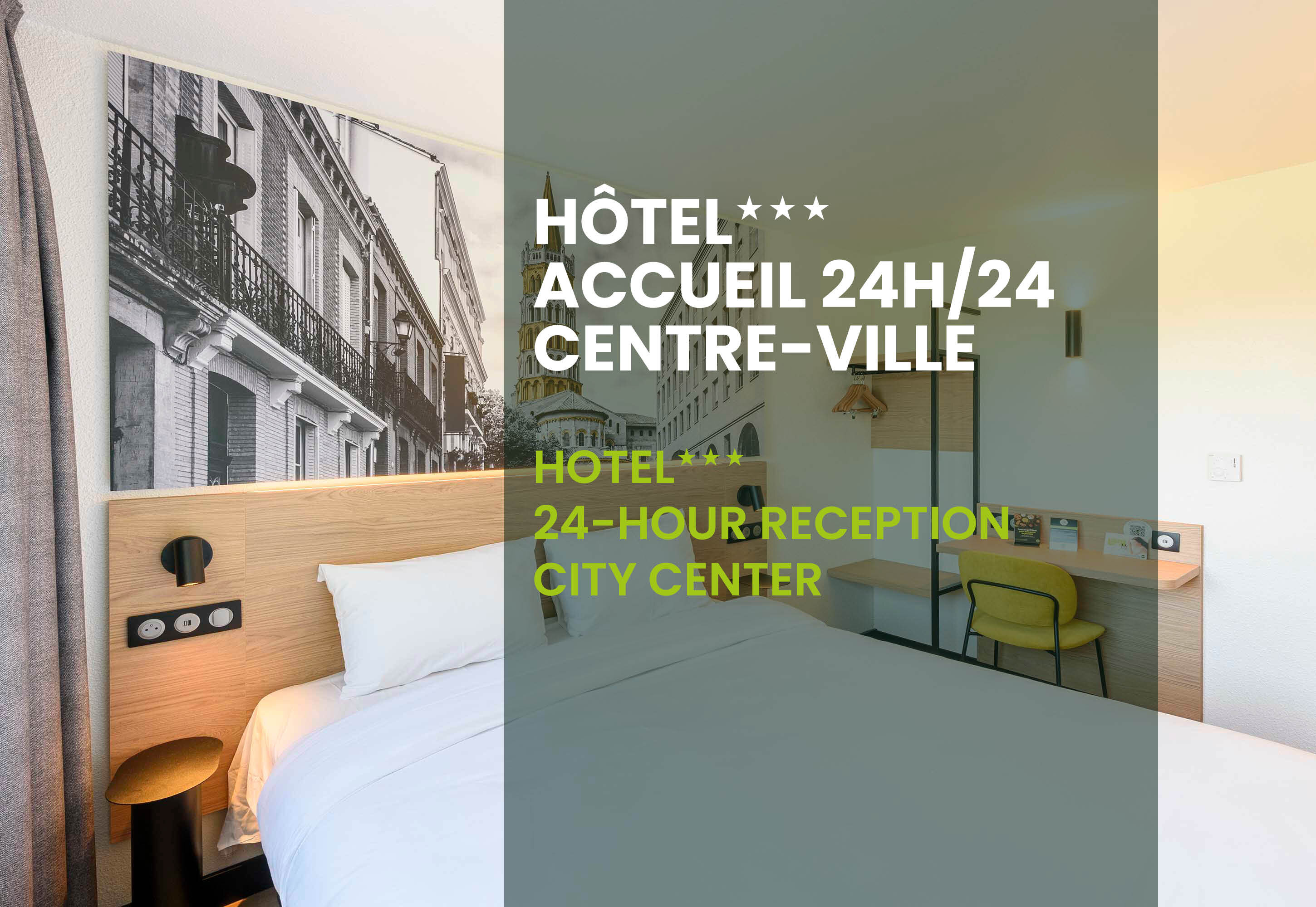 B&B HOTEL Toulouse Université 3 étoiles