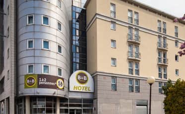 hotel front in paris