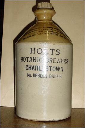 Bottle from Holts brewery