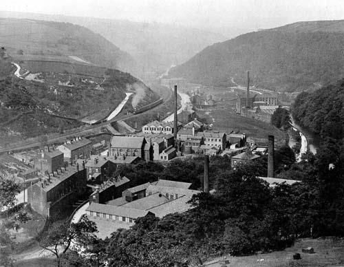 A view of Springside from the West in 1902