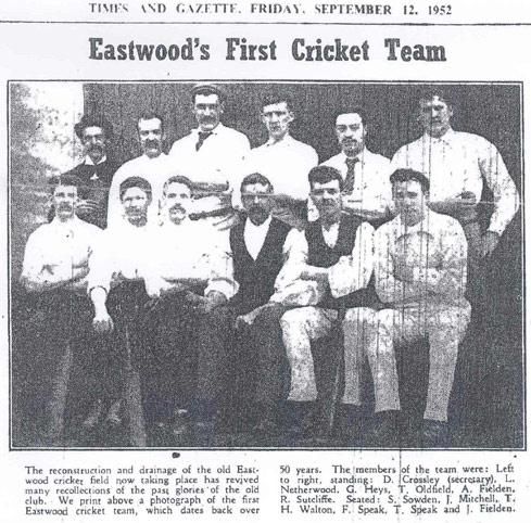 The 1902 team - the earliest photo we have