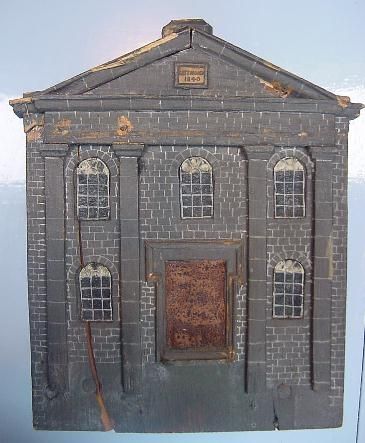 The chapel model from the front