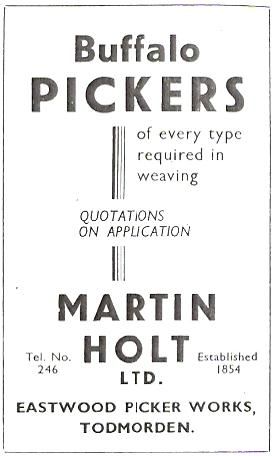 An advert for the picker works circa 1947