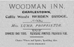 Advertising card for the Woodman