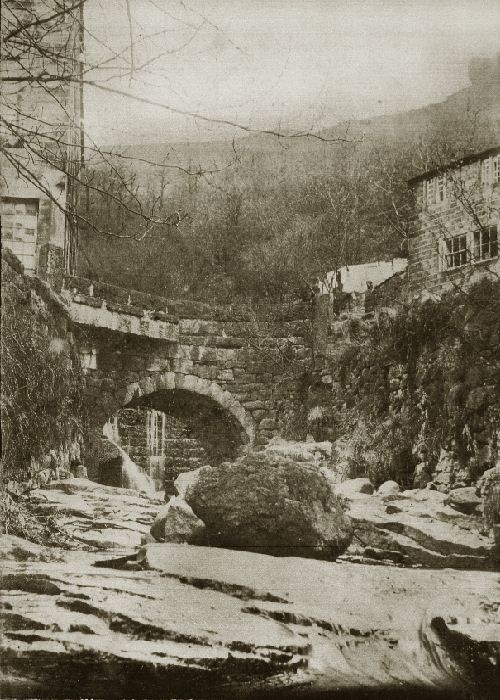 Cow Bridge with Cow Bridge cottages