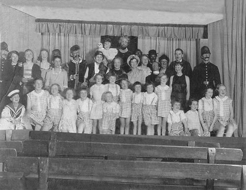 The 1934 Eastwood players Pantomime at Eastwood Chapel