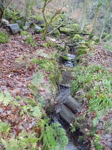 The channel to Cowbridge dam