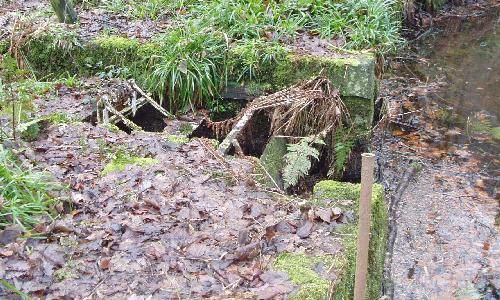 Cowbridge dam sluice system