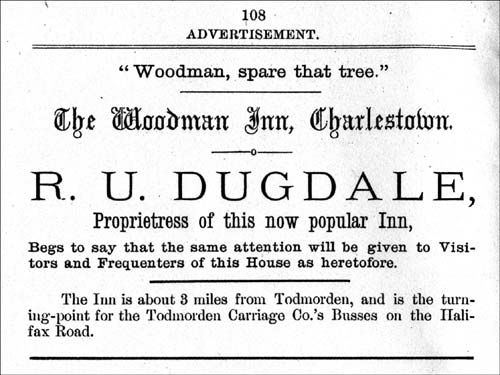 Advert for the Woodman from the 1890's 