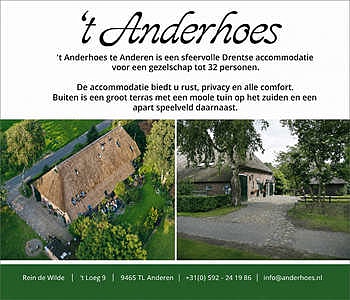 't Anderhoes Groepsaccommodatie
