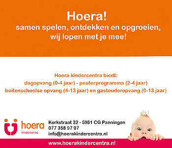 Hoera kindercentra en gastouderopvang