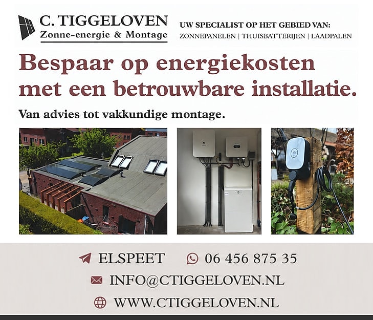 C.Tiggeloven Zonne-energie & Montage