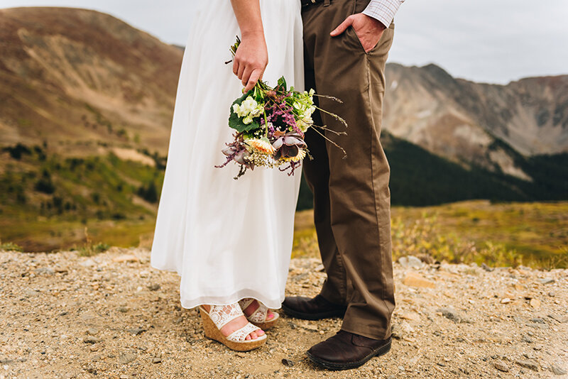 flowers and shoes