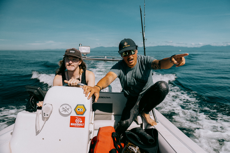 driving the boat