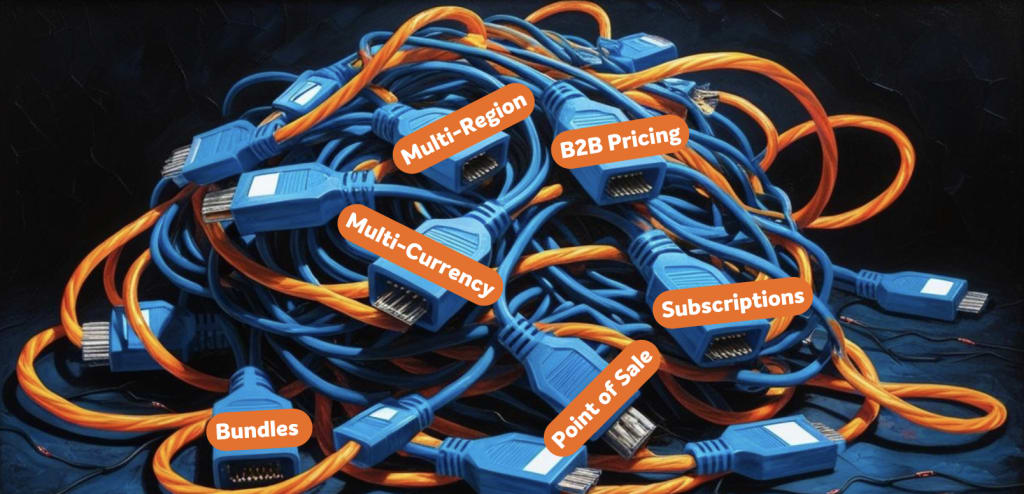 Plugin wires everywhere tangled