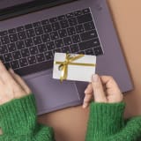 Paying with gift card
