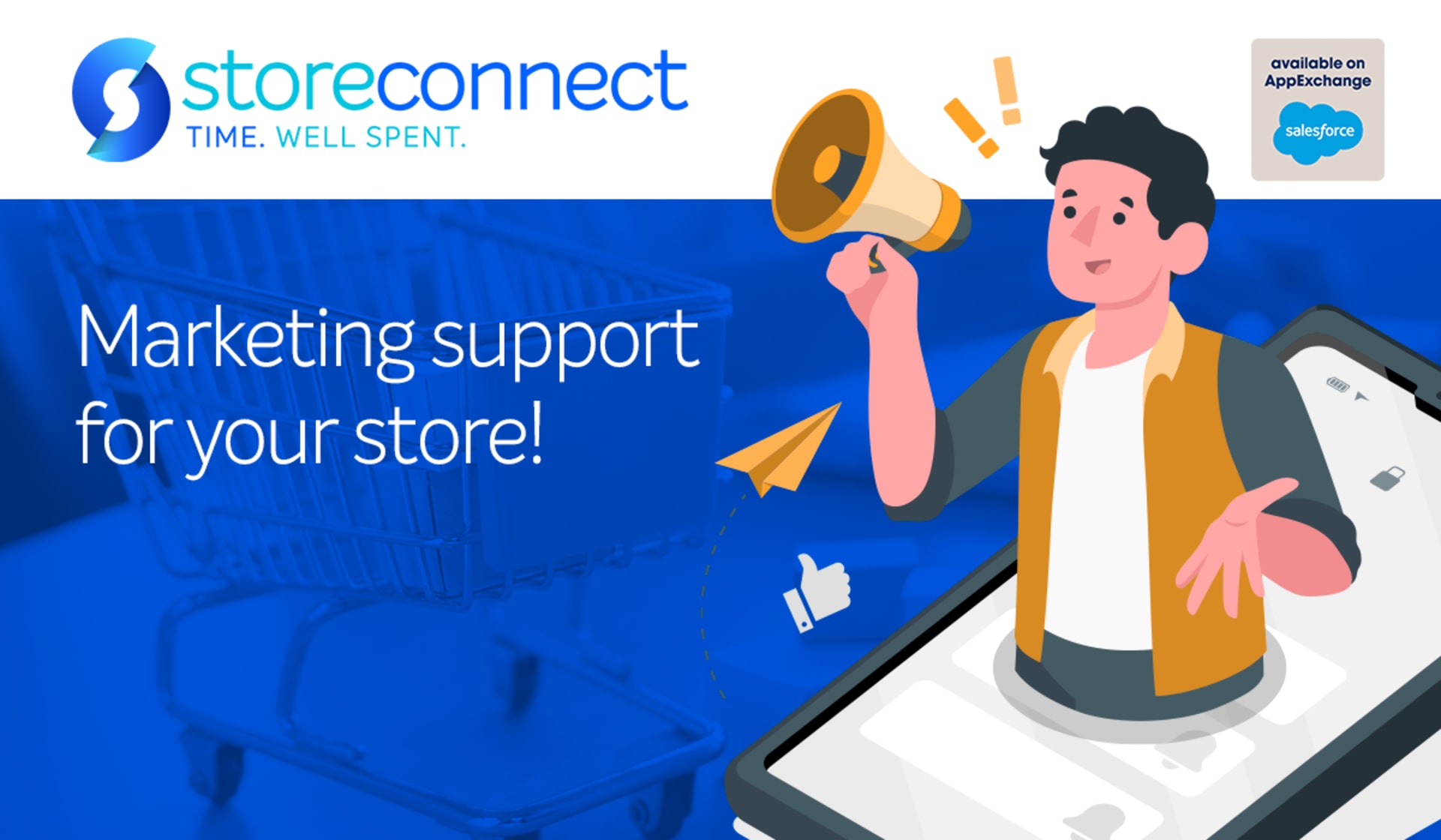 Marketing support for your StoreConnect store