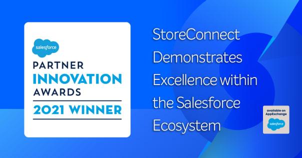 StoreConnect wins the Partner Innovation Award for Retail