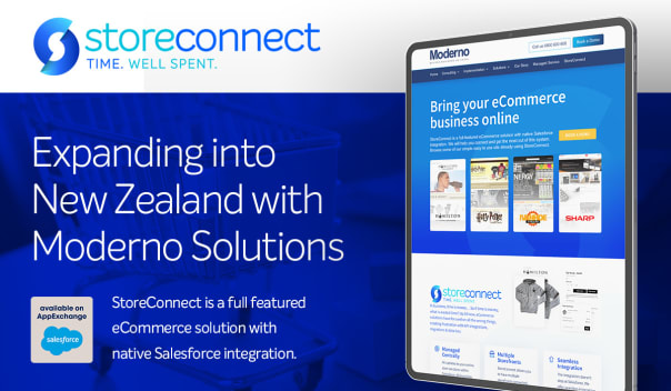 StoreConnect launches in New Zealand with Moderno Solutions