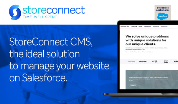 StoreConnect -  the ideal CMS for company websites