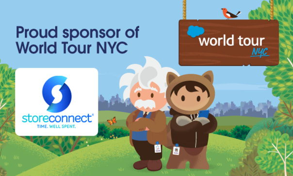 StoreConnect is a sponsor of Salesforce  World Tour New York