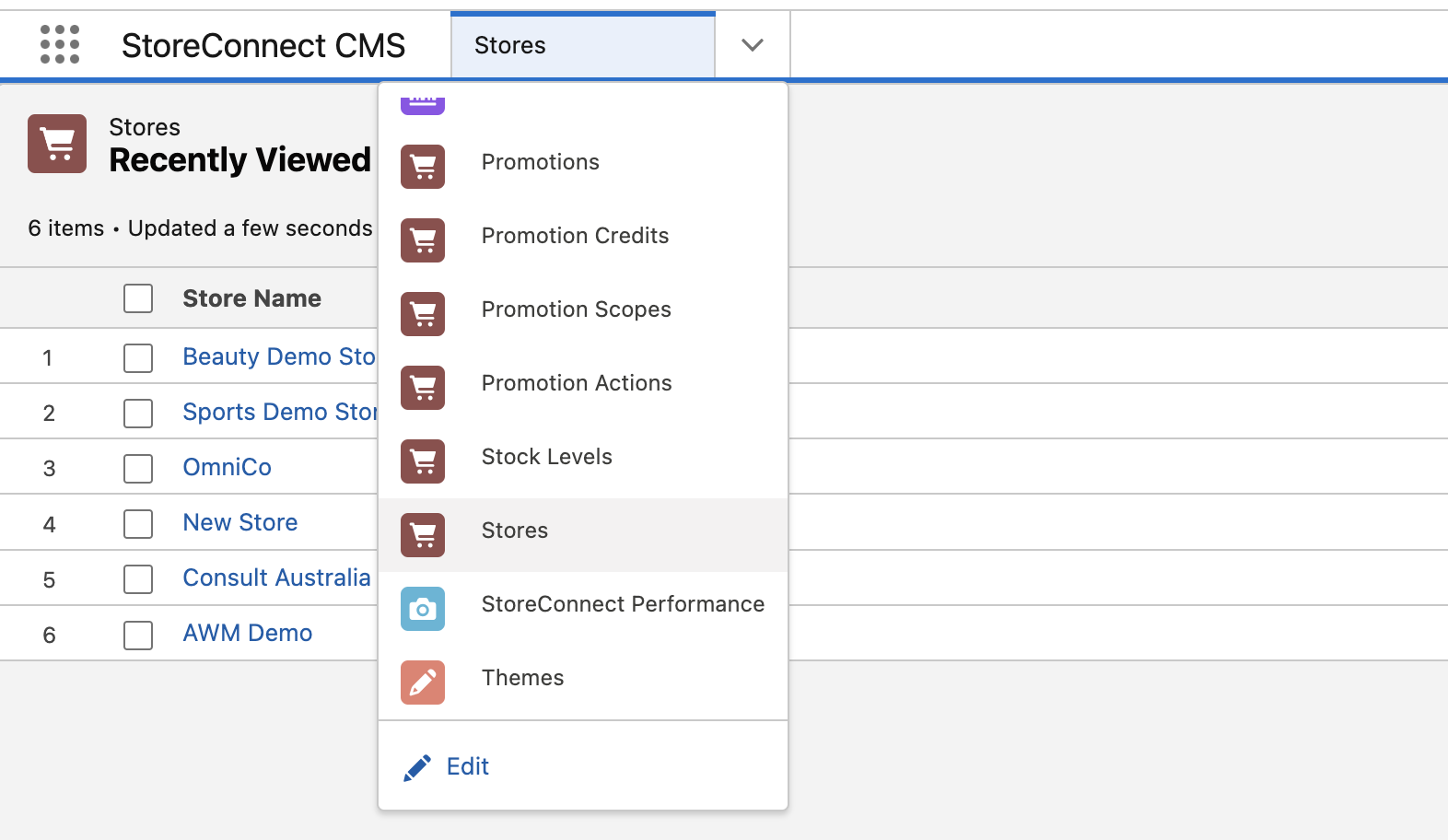 StoreConnect Store Pricing Display Configuration