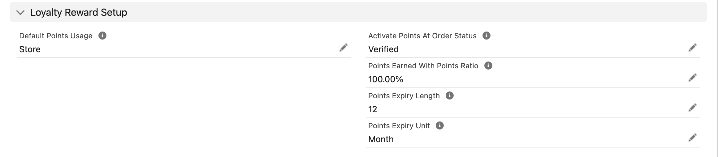 StoreConnect Store Pricing Display Configuration