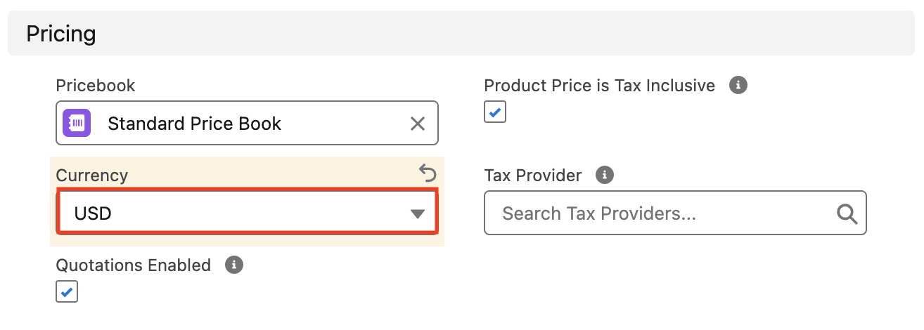 StoreConnect Currency