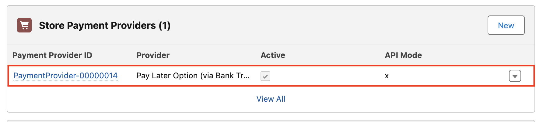 StoreConnect Add Payment