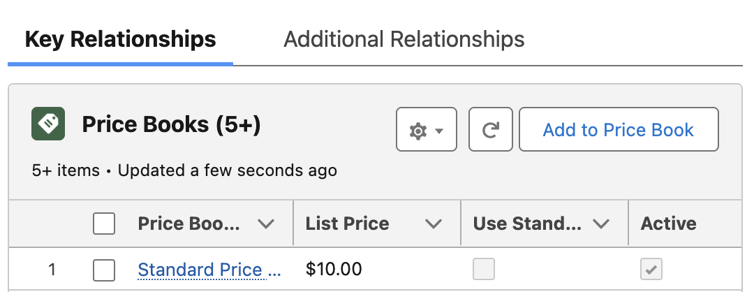 pricebook