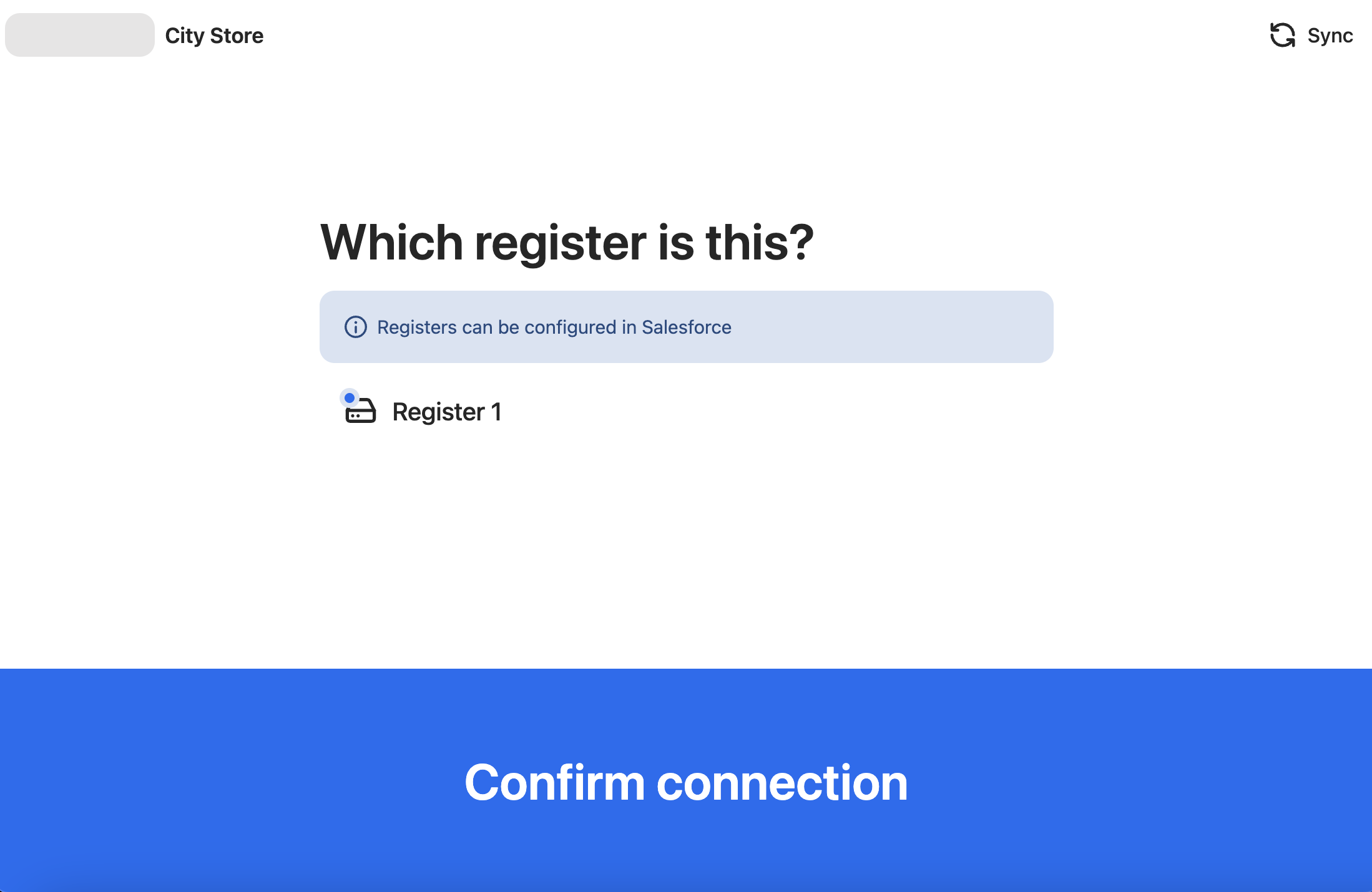 connecting a register 1