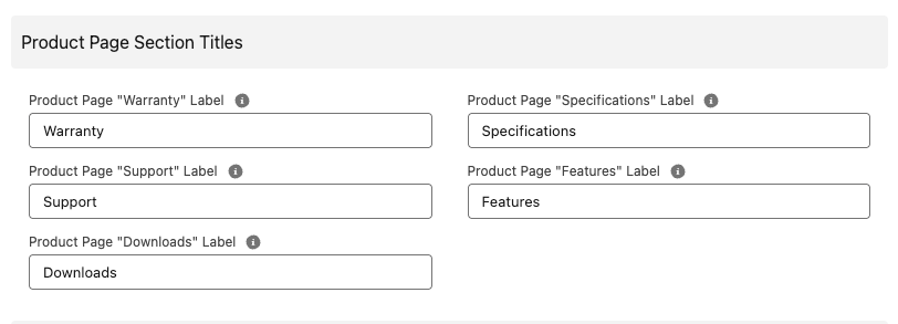 Rename page tabs in Store object