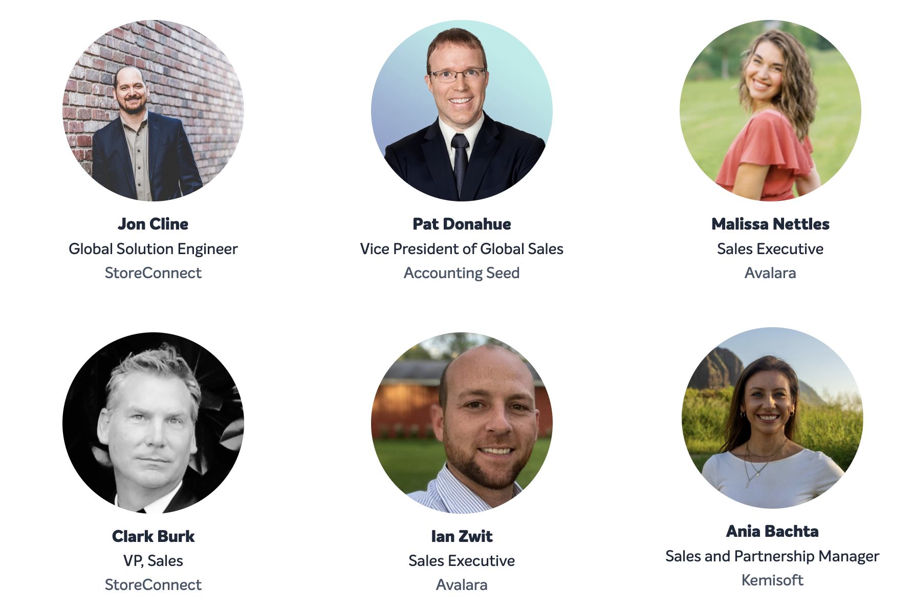 Live Event Speakers