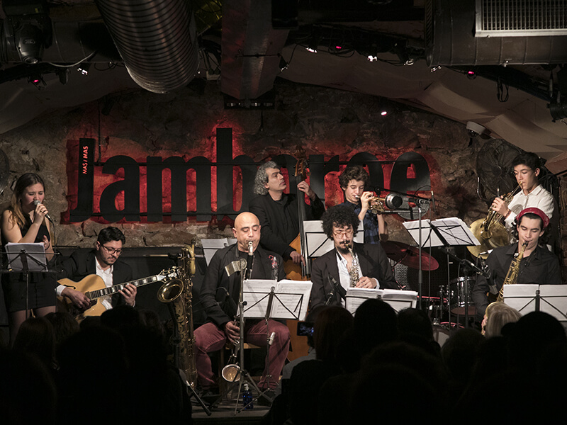 2017 - Presentation of the album "Joan Chamorro Octet play Luigi Grasso's arreangements", at the Jamboree
