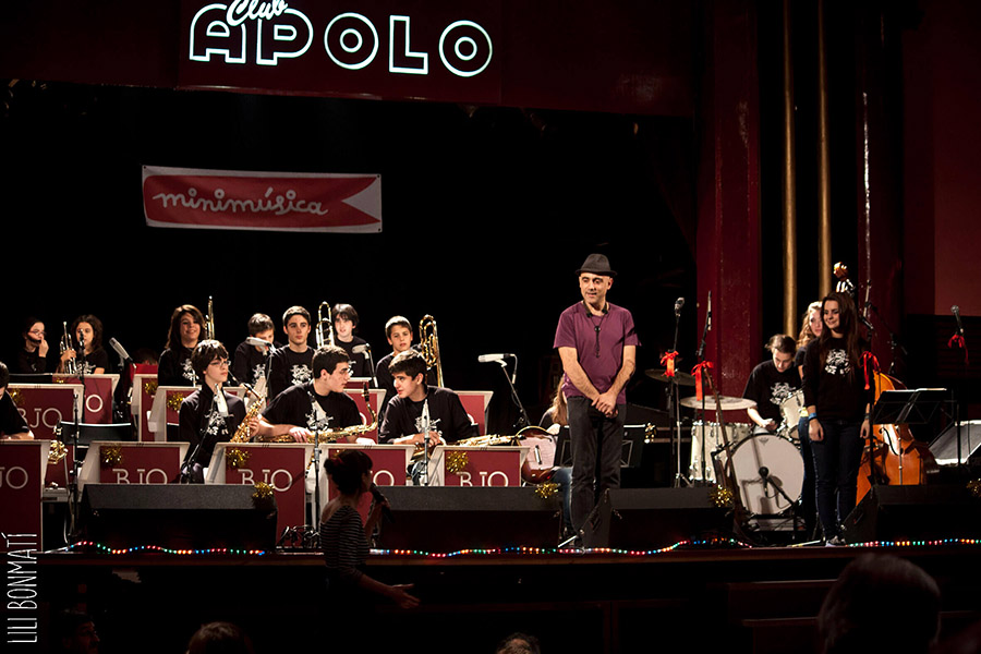 2011 - Performance by the Sant Andreu Jazz Band in the Sala Apolo