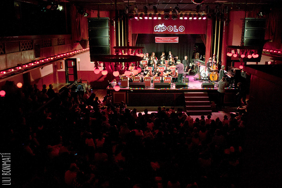 2011 - Performance by the Sant Andreu Jazz Band in the Sala Apolo