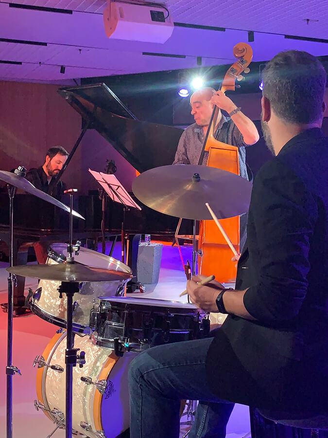 2022 Performance Joan Chamorro with Lluís Capdevila Trio at Casa Seat