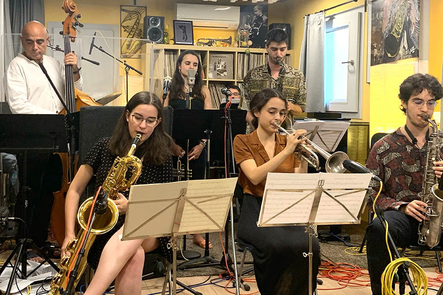 2020 - Recording at the Jazz House for Jazzing 11 vol 3